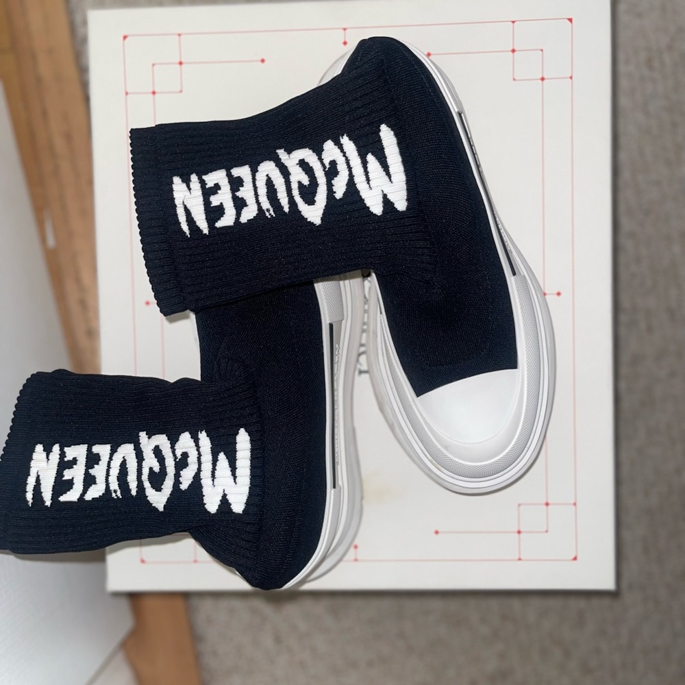 Alexander McQueen platform boots